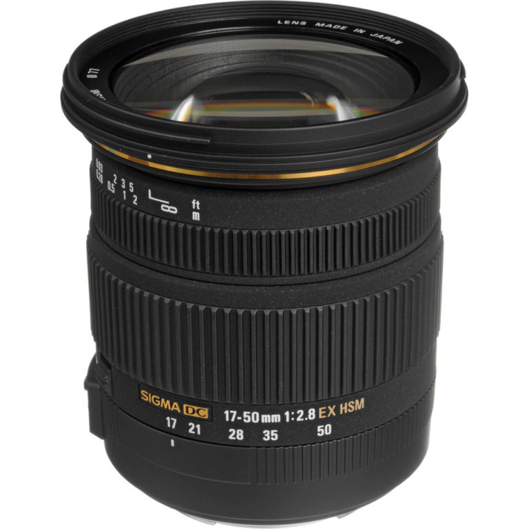 Lente Sigma 17-50mm f / 2.8 EX DC OS HSM para Canon EF