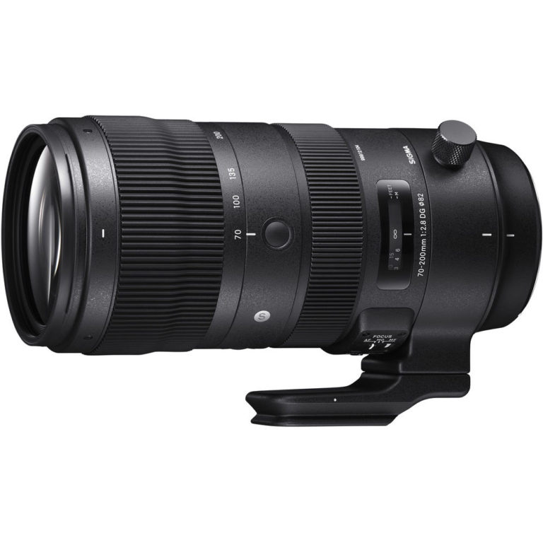 Lente esportiva Sigma 70-200mm f / 2.8 DG OS HSM para Canon EF